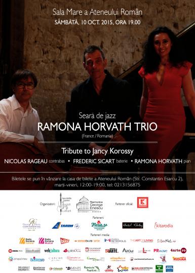 poze seara de jazz cu ramona horvath trio 