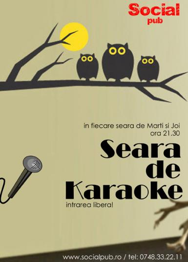 poze seara de karaoke social pub