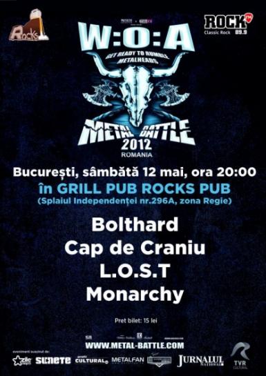 poze semifinala w o a metal battle la bucuresti