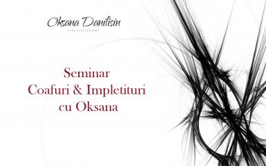 poze seminar coafuri impletituri cu oksana