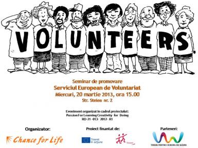poze seminar de promovare serviciul european de voluntariat