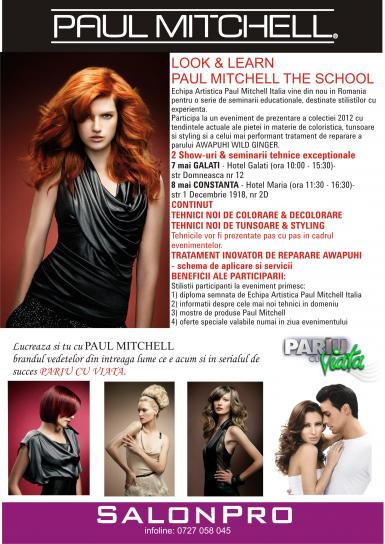 poze seminar paul mitchell