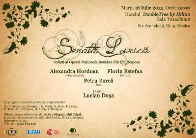 poze  serata lirica la hotel doubletree by hilton