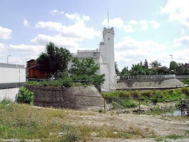 poze sfintirea apei la uzina de apa timisoara