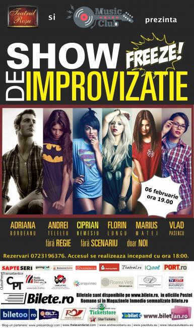 poze show de improviza ie cu trupa freeze 