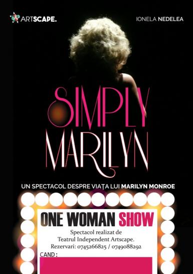 poze  simply marilyn one woman show