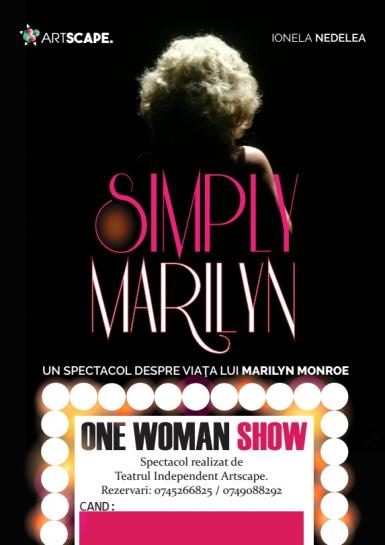 poze simply marilyn one woman show