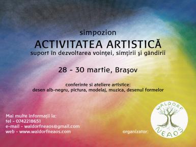 poze simpozion activitatea artistica 