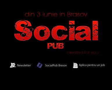 poze social pub opening party