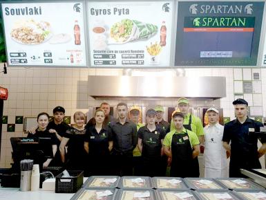 poze spartan deschide al 32 lea restaurant in maritimo din constanta