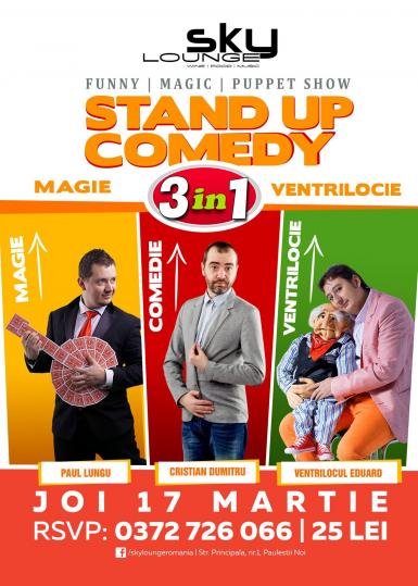 poze spectacol 3 in 1 magie comedie si ventrilocie