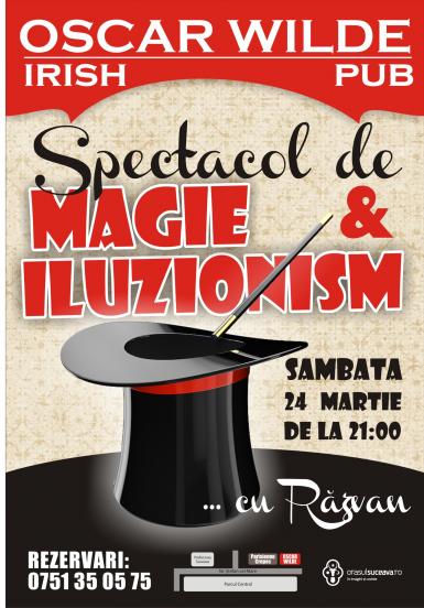 poze spectacol de magie si iluzionism la suceava