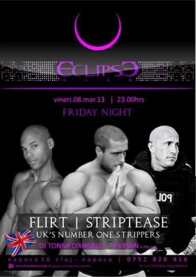 poze spectacol de striptease masculin in club eclipse cluj napoca