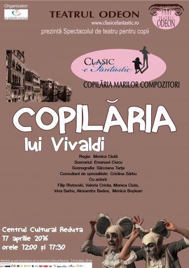 poze spectacol de teatru pentru copii copilaria lui vivaldi 