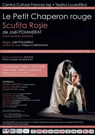 poze spectacol de teatru scufita rosie la iasi