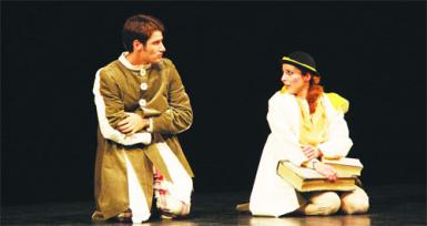 poze spectacol pasarea verde la teatrul al davila