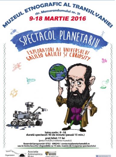 poze spectacol planetariu mobil la muzeul etnografic al transilvaniei