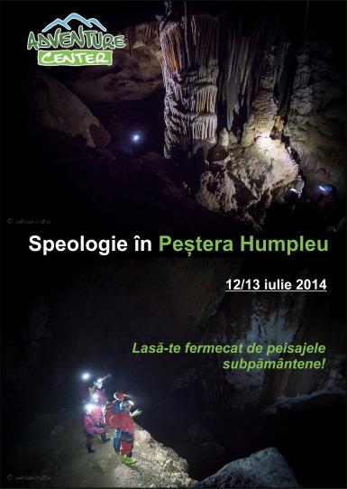 poze speologie in pe tera humpleu