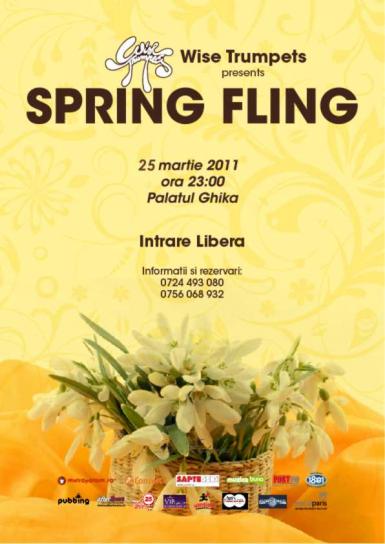 poze spring fling la palatul ghika