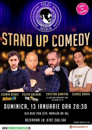 poze stand up comedy bucuresti duminica 13 ianuarie 2019