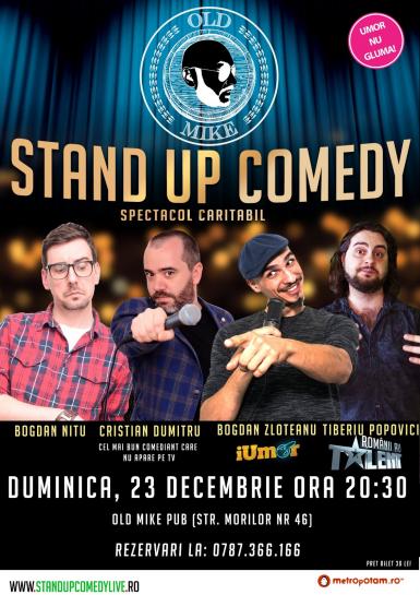 poze stand up comedy bucuresti duminica 23 decembrie