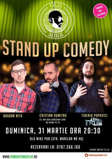 poze stand up comedy bucuresti duminica 31 martie 2019