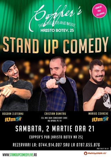 poze stand up comedy bucuresti sambata 2 martie 2019