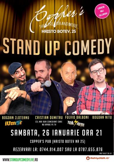 poze stand up comedy bucuresti sambata 26 ianuarie 2019