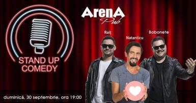 poze stand up comedy cu bobonete rait si natanticu