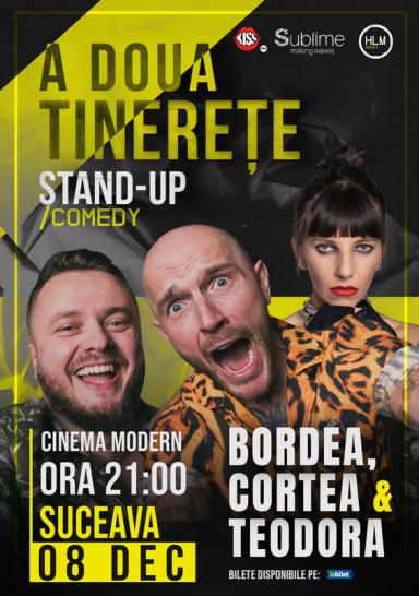 poze stand up comedy cu bordea cortea i teodora nedelcu