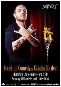 poze stand up comedy cu bordea in bacau