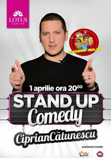 poze stand up comedy cu ciprian catunescu