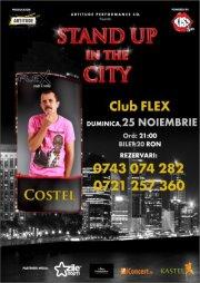 poze stand up comedy cu costel in arad