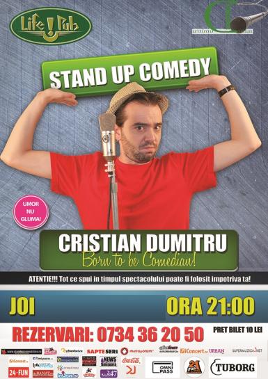 poze stand up comedy cu cristian dumitru