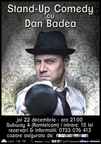 poze stand up comedy cu dan badea in bacau