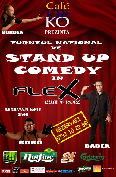 poze stand up comedy cu deko