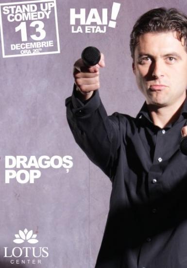 poze stand up comedy cu dragos pop