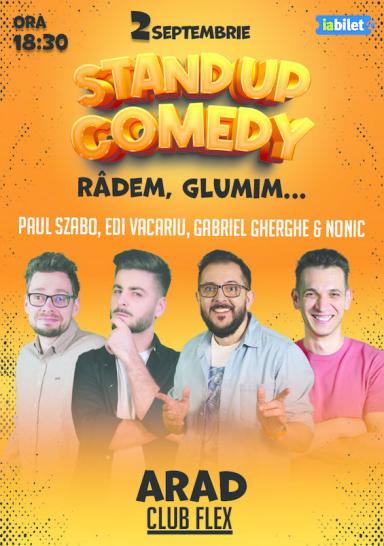 poze stand up comedy cu gabriel gherghe edi vacariu paul szabo 