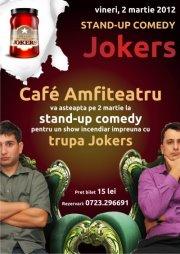 poze stand up comedy cu jokers la constanta