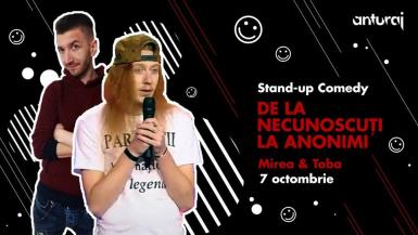 poze stand up comedy cu mirea toba