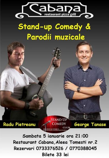 poze stand up comedy cu radu pietreanu george tanase