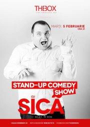 poze stand up comedy cu sica 