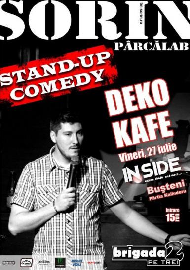 poze stand up comedy cu sorin parcalab in busteni