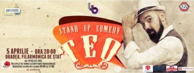 poze stand up comedy cu teo la oradea