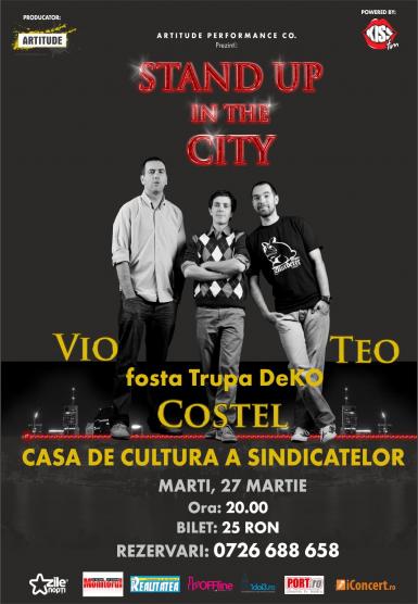 poze stand up comedy cu teo vio costel fosta trupa deko 