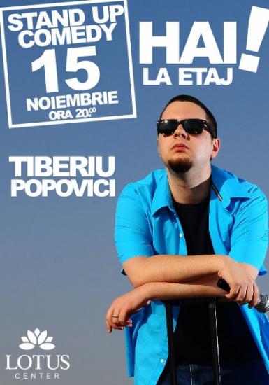 poze stand up comedy cu tiberiu popovici