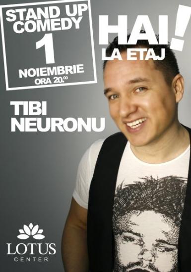 poze stand up comedy cu tibi neuronu