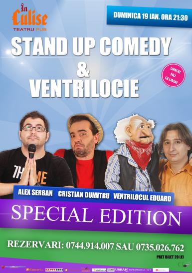 poze stand up comedy duminica bucuresti 19 ianuarie special edition