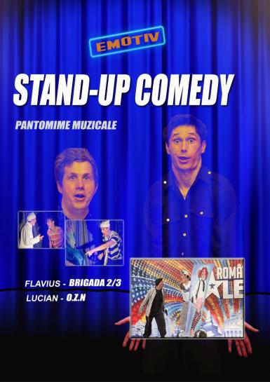 poze stand up comedy in baia mare la symphony pub cu flavius