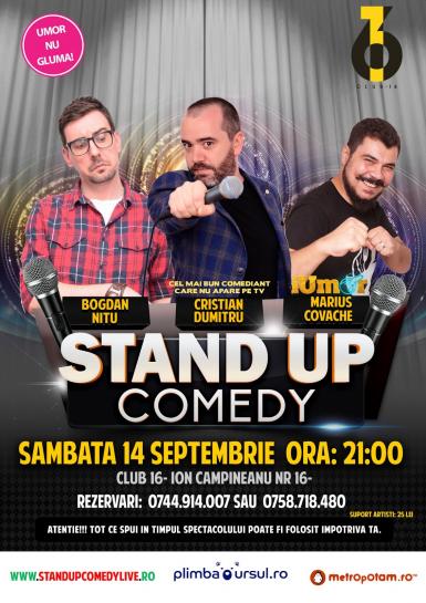 poze stand up comedy in bucuresti sambata 14 septembrie 2019